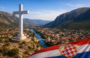 Dizanje tenzija u Mostaru! Zatražen inspekcijski nadzor nad križem na Humu
