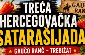 Treća Hercegovačka satarašijada na Gaučo ranču u Trebižatu