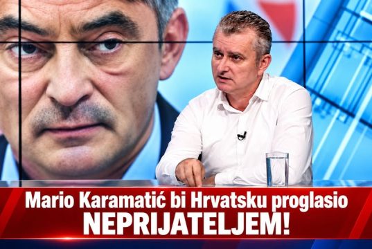 Mario Karamatić bi Hrvatsku proglasio neprijateljem!