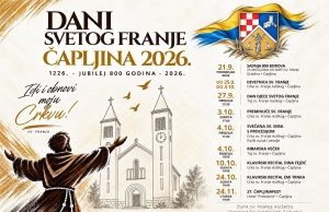 Pogledajte cjelokupan program ovogodišnje manifestacije “DANI SV. FRANJE”