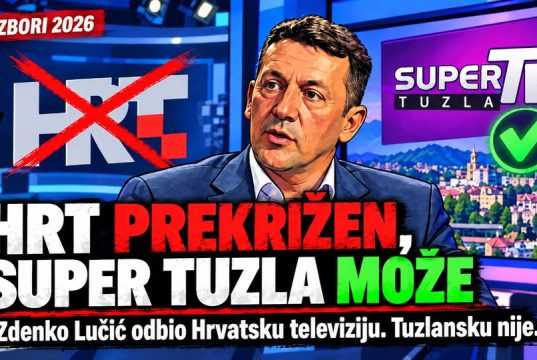 Tetak odbio Hrvatsku televiziju. Tuzlansku nije. Poziva građane Kantona da glasaju za njega…