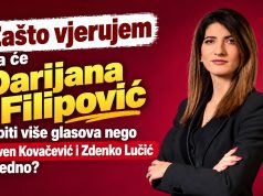 Zašto vjerujem da će Darijana Filipović dobiti više glasova nego Slaven Kovačević i Zdenko Lučić zajedno?