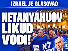 IZRAEL JE GLASOVAO: Netanyahuov Likud najjača stranka, borba za vlast ostaje otvorena