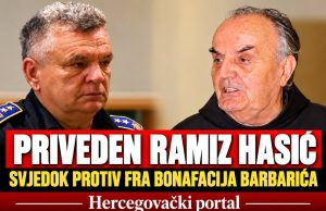 Priveden Ramiz Hasić svjedok protiv fra Bonafacija Barbarića